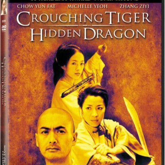 Crouching Tiger Hidden Dragon DVD Movie Rated PG-13 NTSC Columbia Tristar - Picture 1 of 4